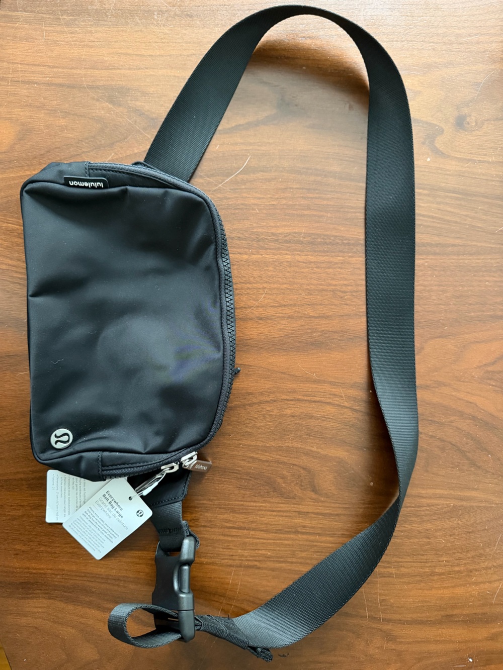 lululemon athletica Black Belt Bag Crossbody